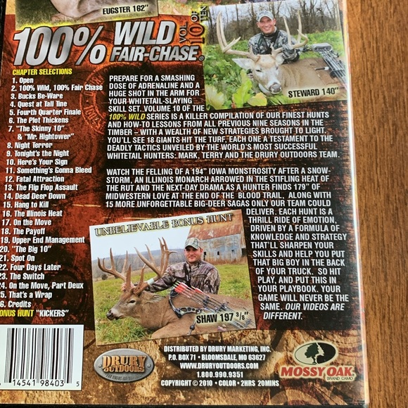 Drury Outdoors DVDs Two - Picture 3 of 5